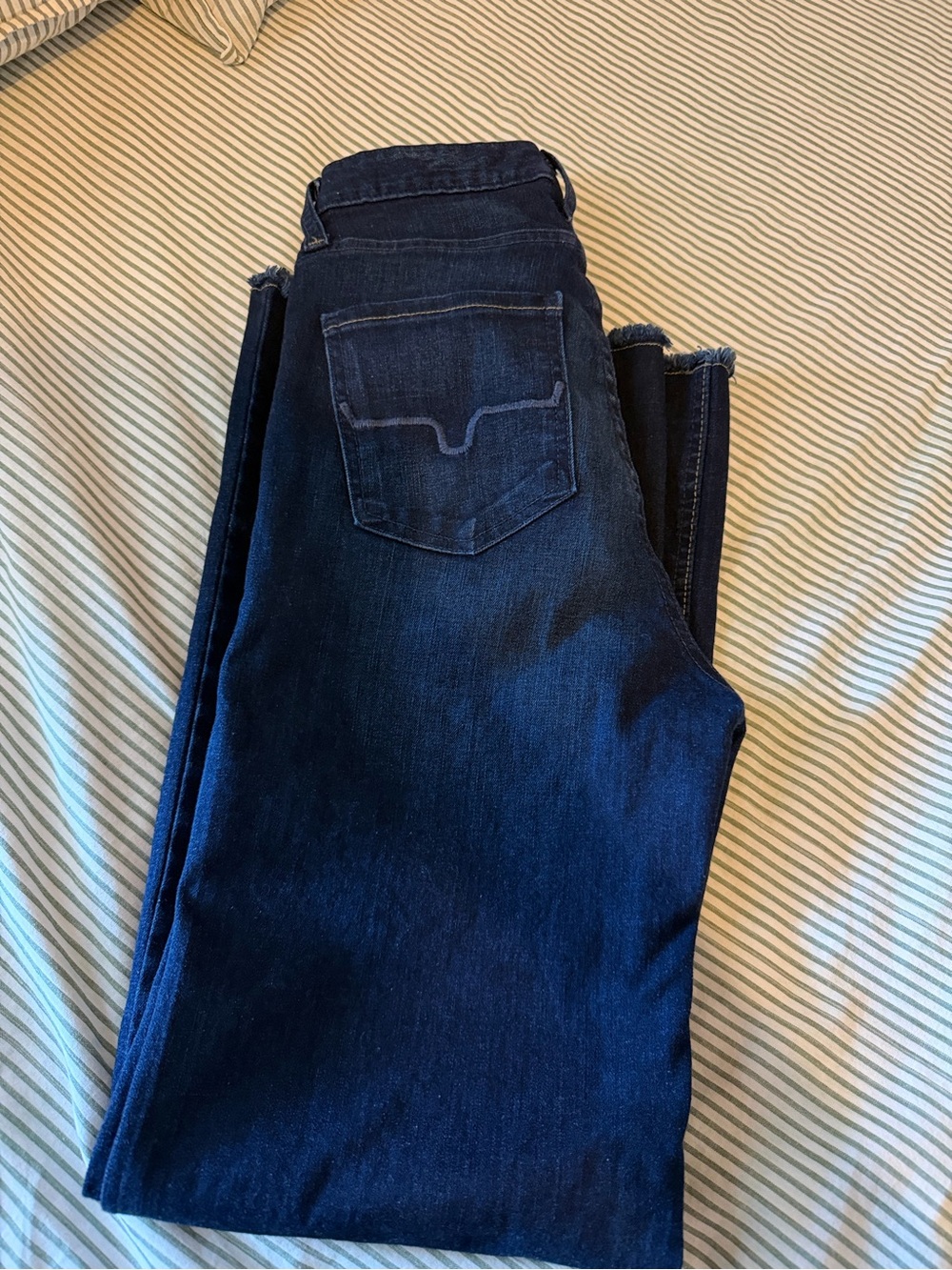 Kimes Ranch Dark Indigo Skinny Jeans